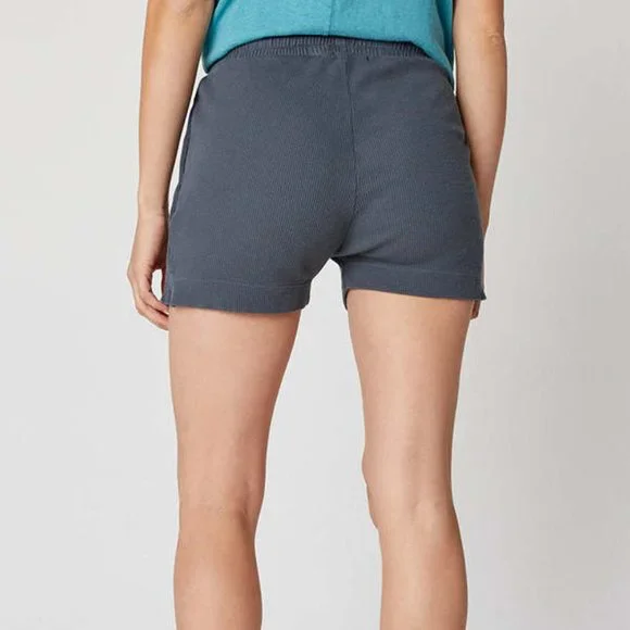 NWT Back Beat Co Mini Waffle Shorts in Cement - Picture 3 of 6